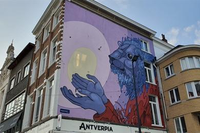 Mechelen Wandertour: Street-Art und Wandmalereien mit Karte