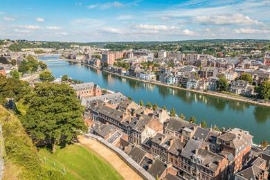 Namen Spaziergang entlang der Maas und der Samber