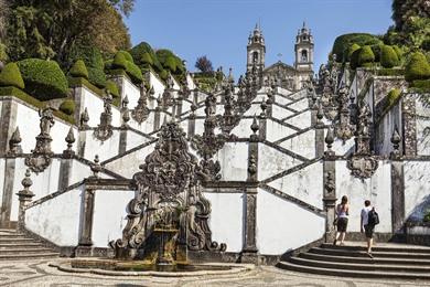 Rundreise Nord- und Zentralportugal: Porto und das Douro-Tal, Route + Karte