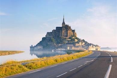Autobahn Normandie, 8-tägige Rundreise + Karte