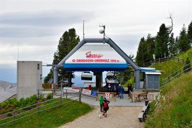 Wanderung vom Oberholz zur Berghütte Torre di Pisa