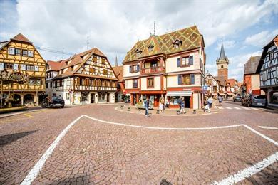Spaziergang in Obernai ein kleines Juwel im Elsass