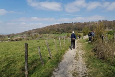 Voerstreek Quellenwanderung entlang der Wanderknotenpunkte