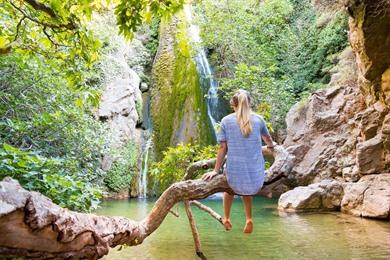 Wanderung durch die Richtis-Schlucht bis zum Wasserfall auf Kreta