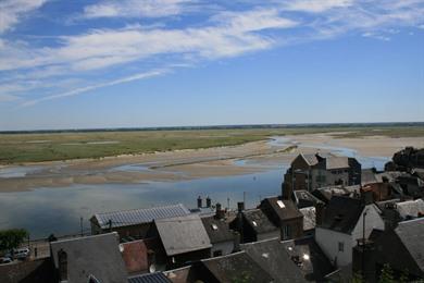 Wanderweg in Saint-Valéry-sur-Somme