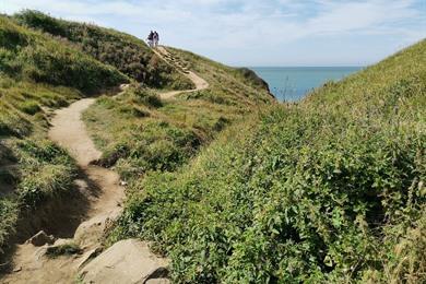Wanderung Sentier des Crans am Cap Gris-Nez + Karte