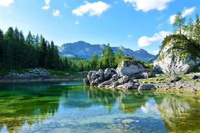 Wanderung durch das Seven Lakes Valley im Triglav-Nationalpark
