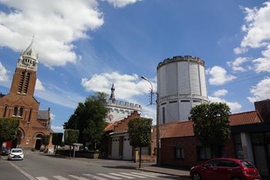 Spaziergang in Bailleul im französisch-flämischen Gebiet