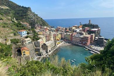 Wanderung Cinque Terre von Monterosso nach Vernazza (Sentiero azzurro)