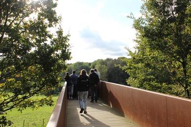 Spaziergang in Dilbeek und Naturpark Wolfsputten