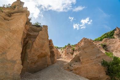 Wanderung zu den geologischen Felsformationen Lame Rosse