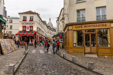 Spaziergang durch Paris: Montmartre und die Sacré-Cœur + Karte