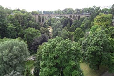 Spaziergang durch Luxemburg-Stadt: Das Tal der Pétrusse