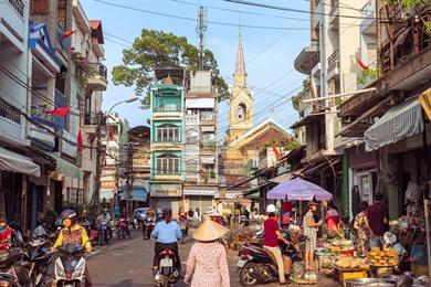 Stadtrundgang durch den Cholon-Viertel (Chợ Lớn)