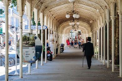 Spaziergang durch die historische Altstadt von Vichy