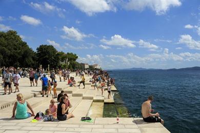 Stadtführung in Zadar, ehren Sie die Sonne und das Meer