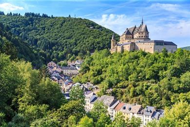 Stadtrundgang im Zentrum von Vianden plus das Schloss Vianden