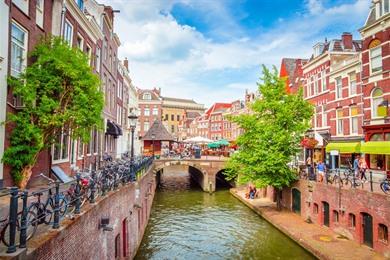 Stadtrundgang durch das Zentrum von Utrecht, entlang der Grachten und Gassen