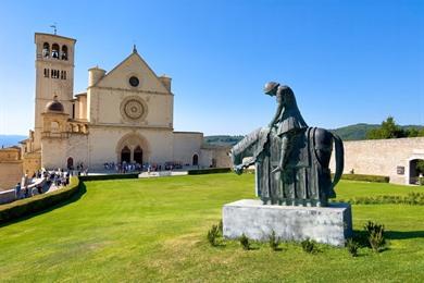 Stadtführung durch Assisi: Erkundung der Altstadt und der Basilika des Heiligen Franziskus