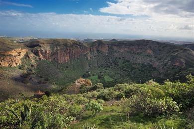 Wanderweg rund um den Bandama-Vulkankrater