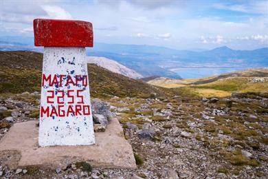 Wanderung zum Gipfel des Magaro im Galičica-Nationalpark