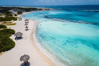 Seroe Colorado Wanderweg auf Aruba
