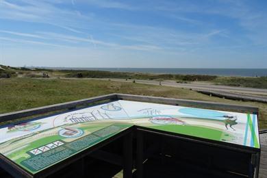 Zwin, Spaziergang durch die Zwin-Dünen und -Poldern