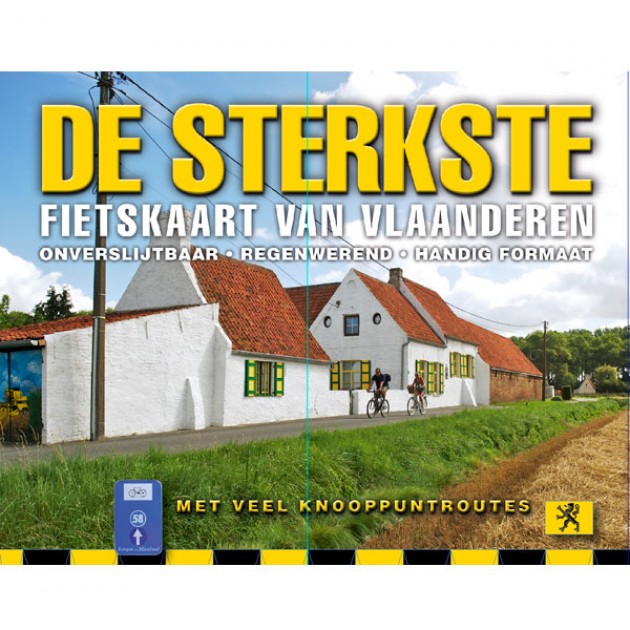 Stärkste Fahrradkarte Flandern